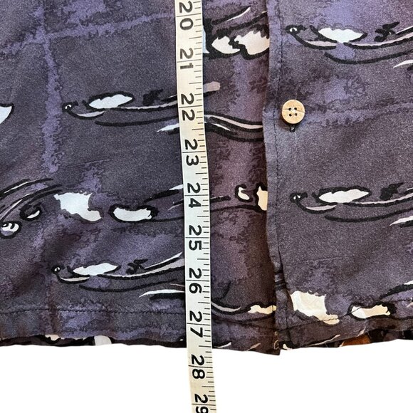 Kahuna Bay Understated Hawaiian Shirt Size M - Picture 6 of 6
